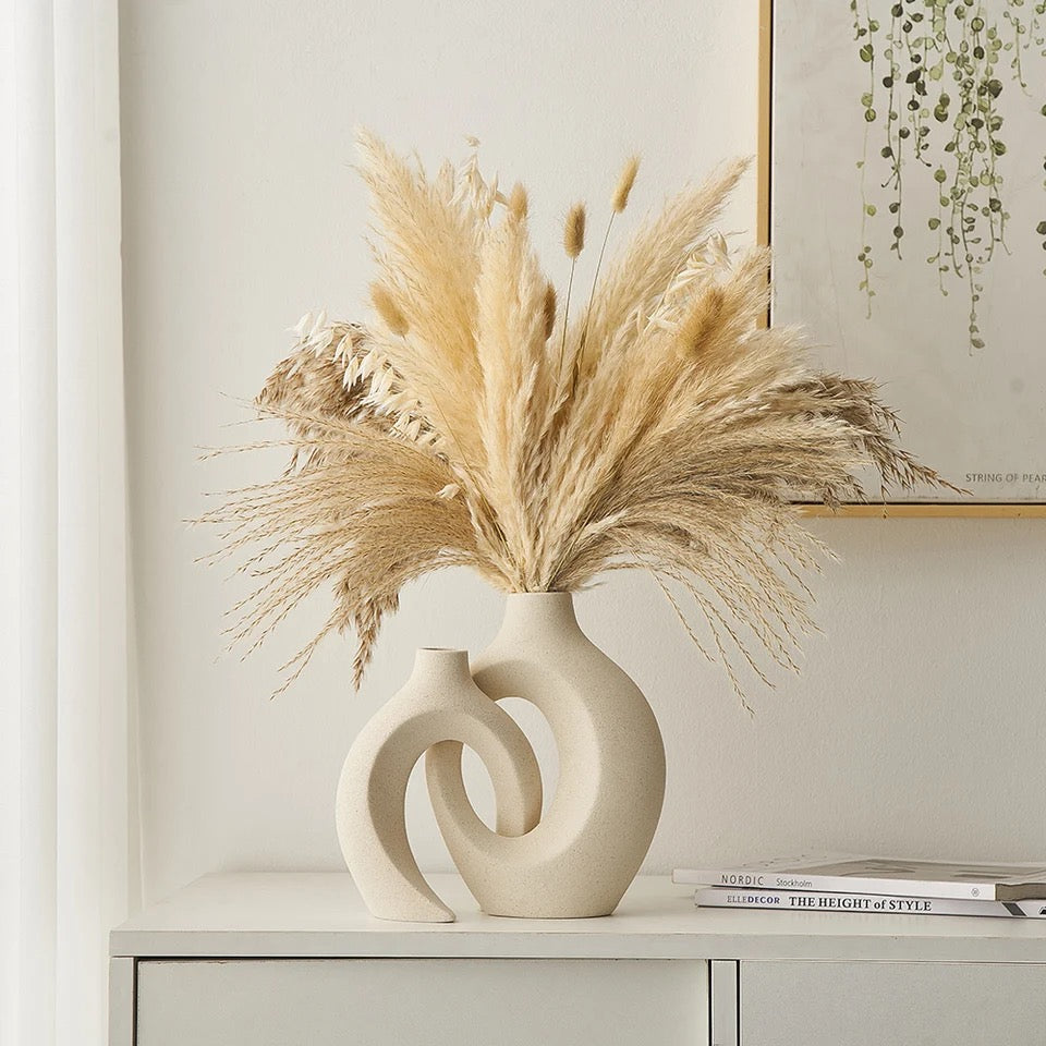TWO PART VASE